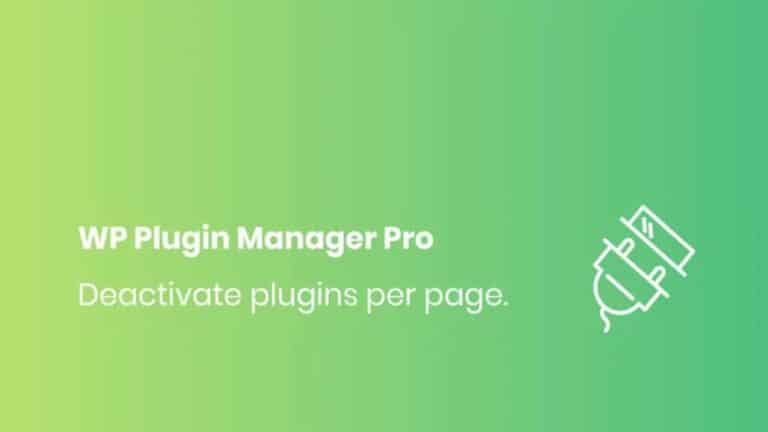 WP Plugin Manager Pro