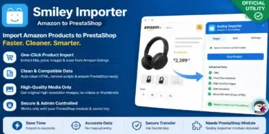 استيراد منتجات أمازون, PrestaShop, التجارة الإلكترونية