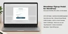Newsletter Signup Modal