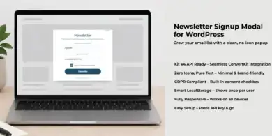 Newsletter Signup Modal