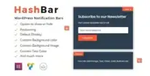HashBar WordPress