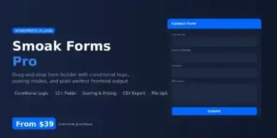 منشئ نماذج WordPress, إضافة نماذج احترافية, حاسبة الأسعار والتكاليف