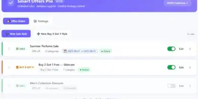 خصومات ووكومرس, عروض ترويجية ذكية, إضافة العروض والخصومات