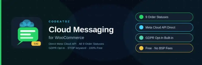 CodeAtoZ واتساب WooCommerce