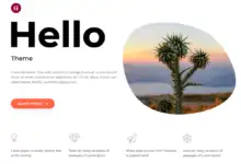 قالب Hello Elementor