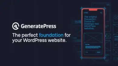 مراجعة قالب GeneratePress