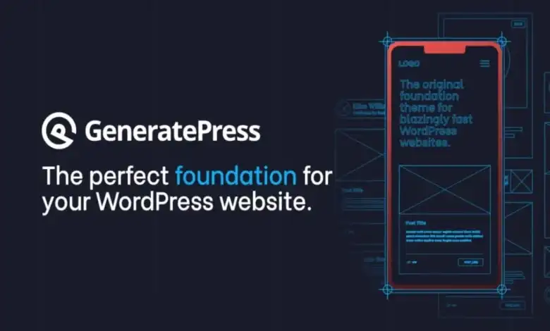 مراجعة قالب GeneratePress