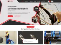 قالب Electrical Services