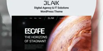 قالب WordPress للوكالات الرقمية, تصميم موقع وكالة تسويق, قالب احترافي للخدمات الرقمية