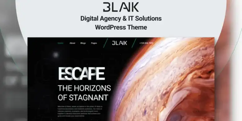 قالب WordPress للوكالات الرقمية, تصميم موقع وكالة تسويق, قالب احترافي للخدمات الرقمية