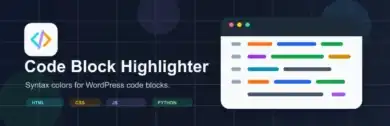 Simple Code Block Highlighter