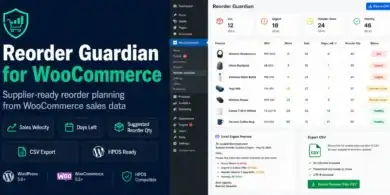 Reorder Guardian for WooCommerce