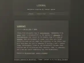 قالب Liminal