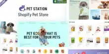 قالب Pet Station