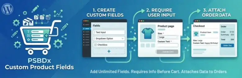 PSBDx Custom Product Fields