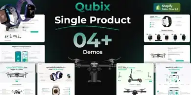 قالب Qubix Shopify