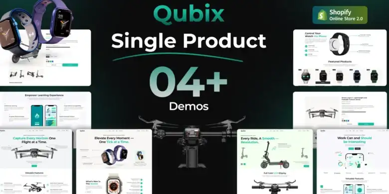 قالب Qubix Shopify