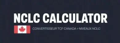 تحويل نتائج TCF Canada