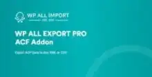 WP All Export ACF Export Add-On Pro