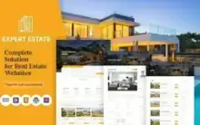 قالب العقارات, تصميم مواقع عقارية, قالب Real Estate