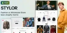 قالب Stylor أزياء رجالية Shopify