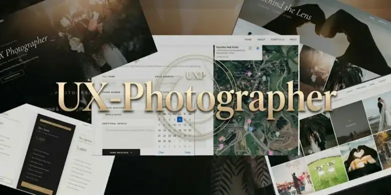 Premium UX Photographer Portfolio HTML Template