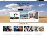 قالب BlogVista: تصميم