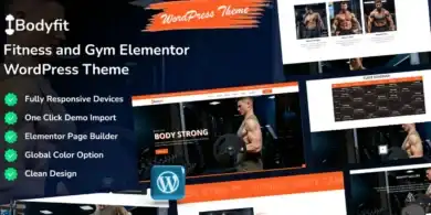 قالب Bodyfit لوردبريس: