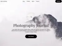 قالب Photography Journal: