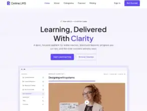 قالب تعليم إلكتروني, منصة تعليمية ووردبريس, Online LMS