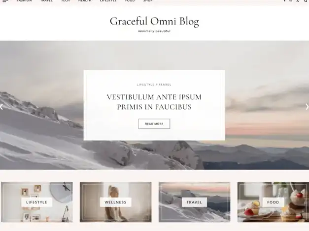 قالب Graceful Omni