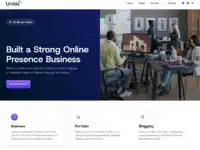 Unibiz: قالب WordPress