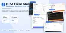 نماذج ووردبريس, إضافة بناء النماذج, MIRA Forms Studio