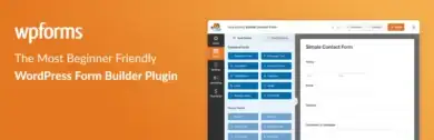 إضافة WPForms, بناء نماذج ووردبريس, نماذج التواصل