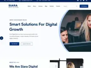 قالب Siara Digital