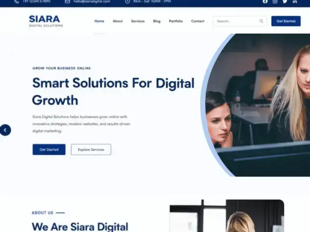 قالب Siara Digital