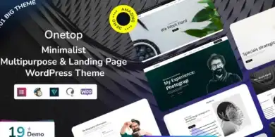 قالب Onetop WordPress: