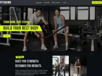 قالب Fitburn ووردبريس