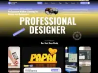 قالب Creative Designer, عرض الأعمال الإبداعية, محفظة أعمال المصممين