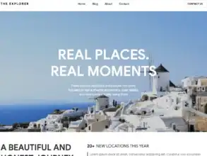 قالب ووردبريس للمدونين, تصميم مدونة سفر, قوالب ووردبريس متجاوبة