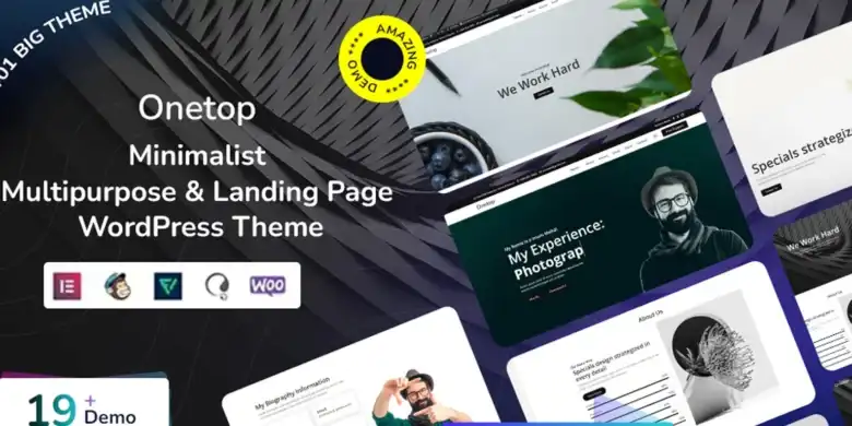 قالب Onetop WordPress: