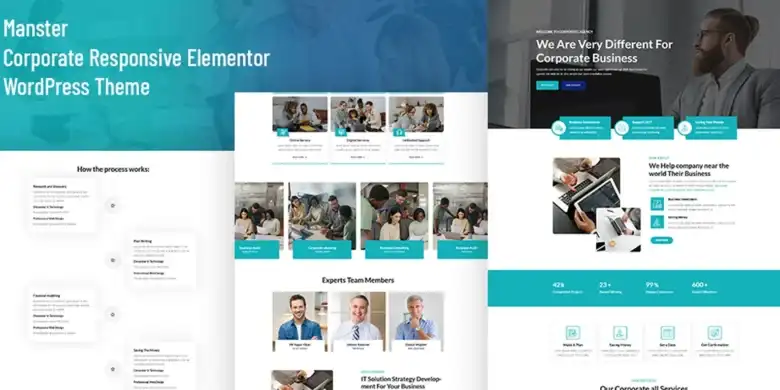 قالب Manster WordPress