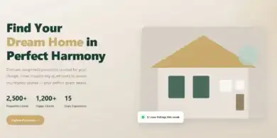 قالب عقارات HTML, موقع عقاري احترافي, قالب Horizon Homes
