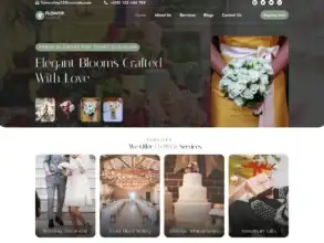 قالب Floral Decor: