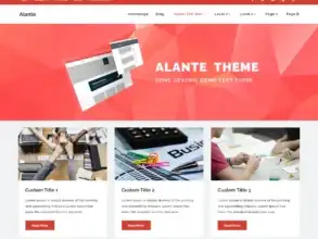 قالب Alante iBusiness: