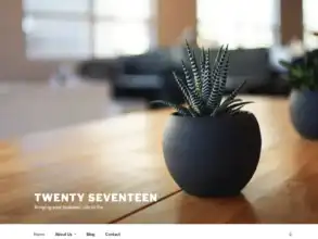 قالب Twenty Seventeen, قوالب ووردبريس, موقع أعمال احترافي