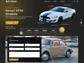 قالب Flex Car