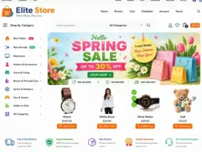 قالب ووردبريس للمتاجر, متجر إلكتروني WooCommerce, تصميم متجر احترافي