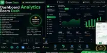 قالب Dashboard Analytics: