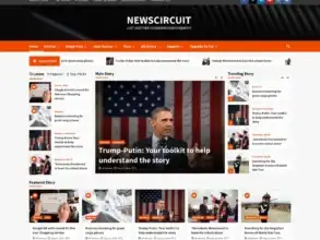 قالب ووردبريس للأخبار, قالب NewsCircuit, تصميم مواقع المجلات